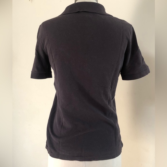 Lacoste vintage black polo t-shirt - Picture 2 of 8